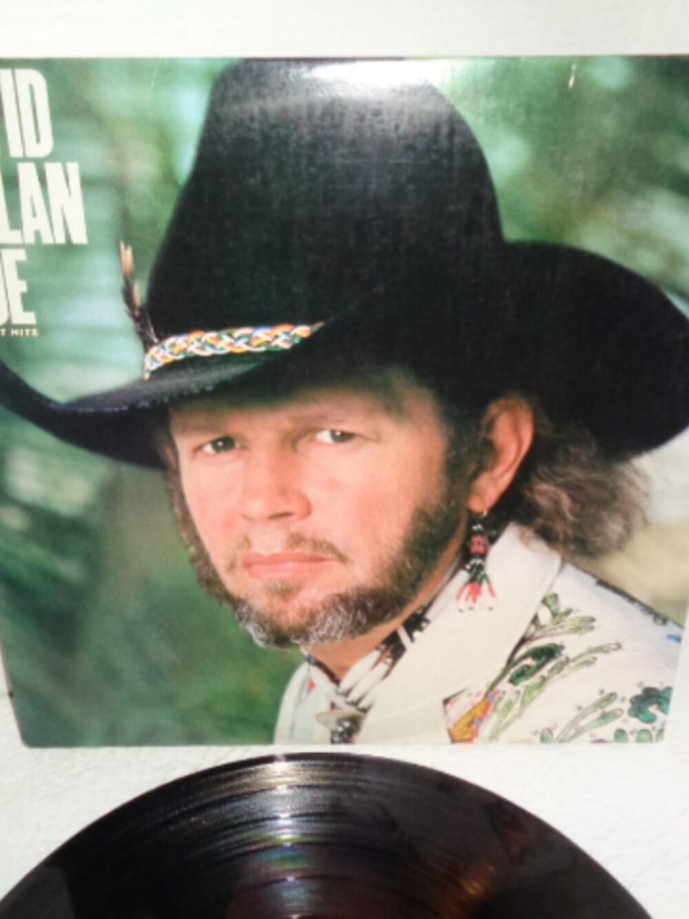 David Allan Coe, Biggest Hits LP. Record 1982 Original Excellent Condition
